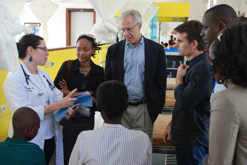 Butaro Cancer Ward Rounds with Staff and Jeff Gordon