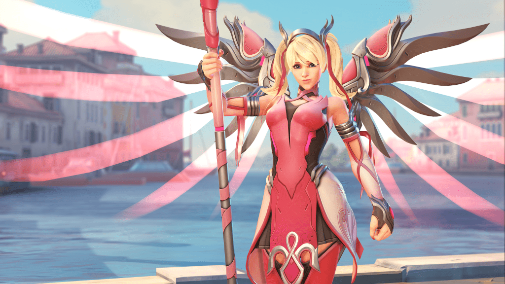 Pink Mercy Donations Character|