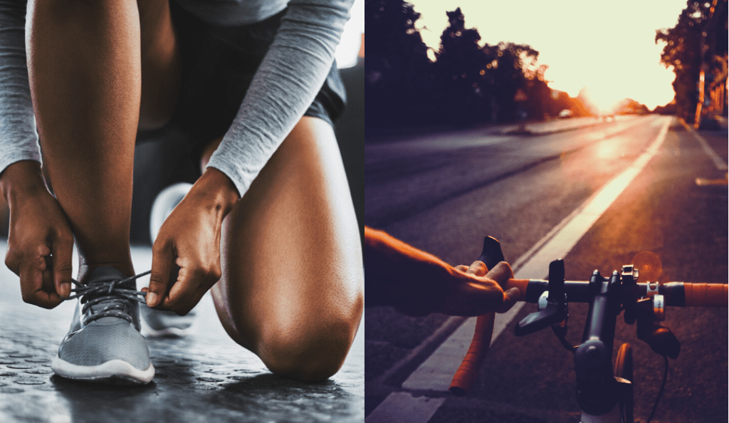 two photos side by side