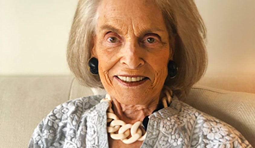 Portrait of the late Joan Marks