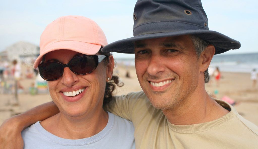 Ouidad and Peter in a portrait