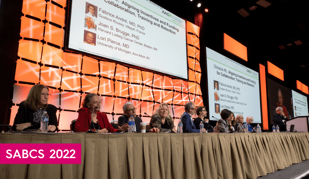 Several BCRF investigators speak on a panel at SABCS 2022