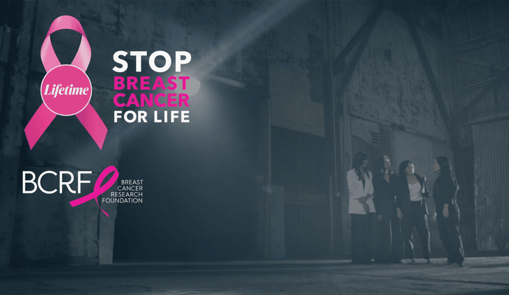 A still from the video featuring Patricia Velasquez