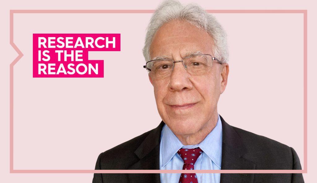 dr. lawrence shulman poses for a portrait