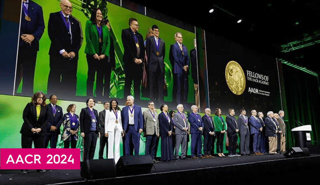 researchers receive awards at aacr 2024, a major conference