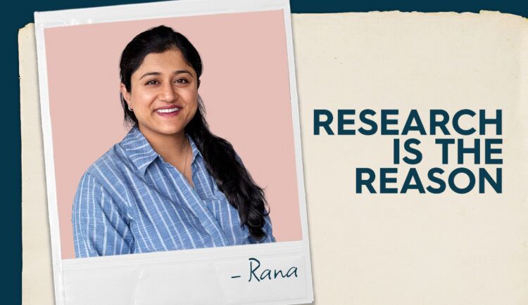 Rana Fowlkes wears a blue shirt and smiles at the camera.