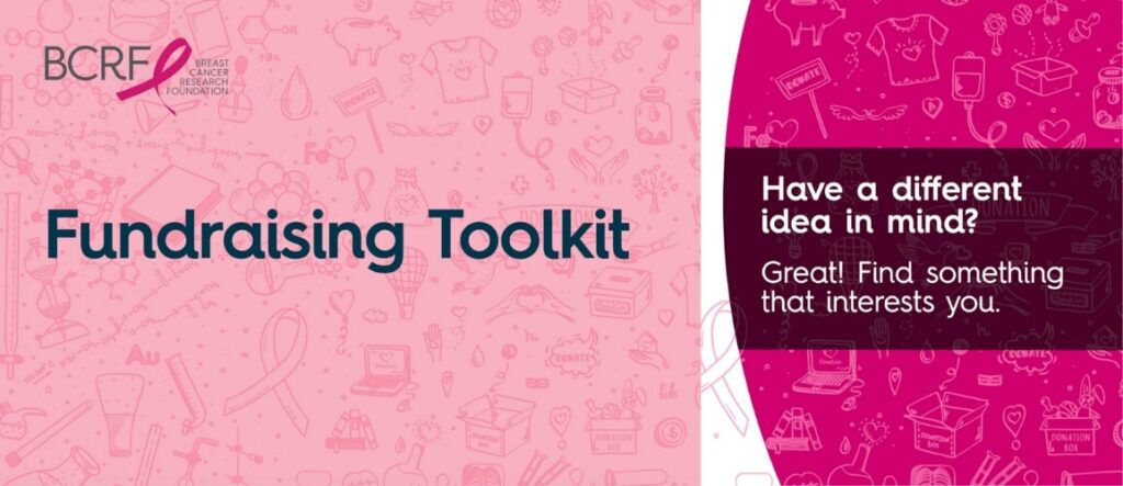 BCRF Fundraising Toolkit: Dive to explore fundraising ideas.