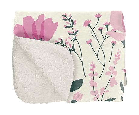 EC x BCRF Shop Pink Sherpa Throw