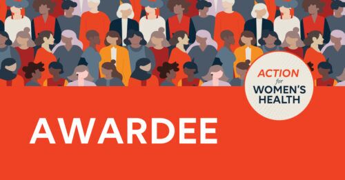 Action for Women’s Health award logo